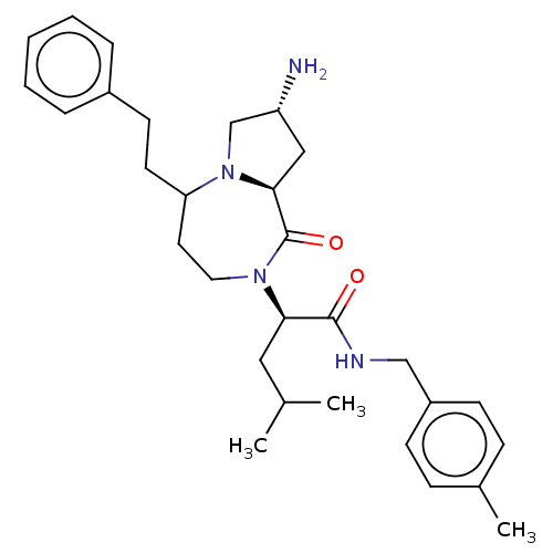Chemical structure of BindingDB Monomer ID 550442