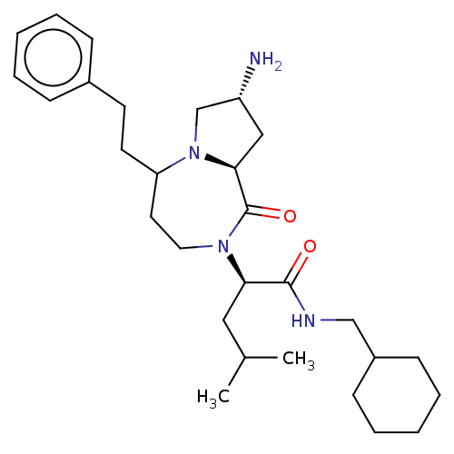 Chemical structure of BindingDB Monomer ID 550445