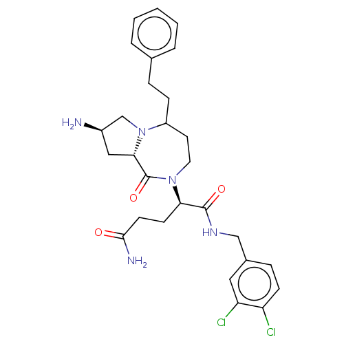Chemical structure of BindingDB Monomer ID 550450