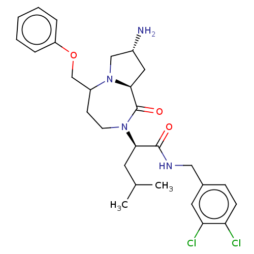 Chemical structure of BindingDB Monomer ID 550453