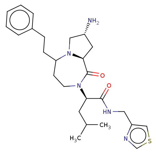 Chemical structure of BindingDB Monomer ID 550464