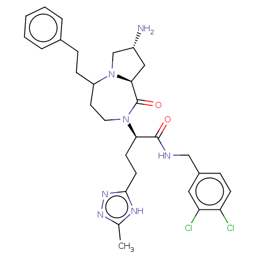 Chemical structure of BindingDB Monomer ID 550482