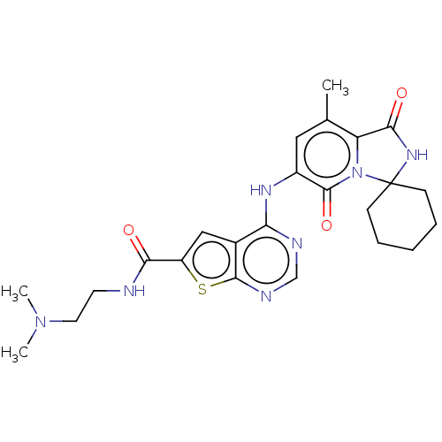Chemical structure of BindingDB Monomer ID 550531