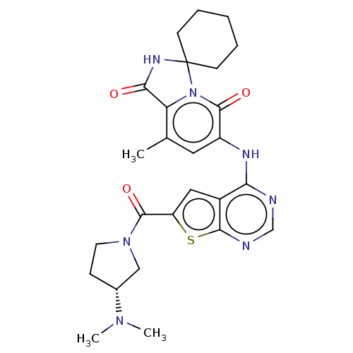 Chemical structure of BindingDB Monomer ID 550535