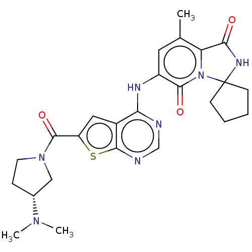 Chemical structure of BindingDB Monomer ID 550569