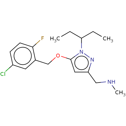 Chemical structure of BindingDB Monomer ID 550816