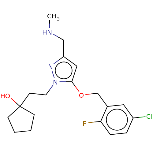 Chemical structure of BindingDB Monomer ID 550845