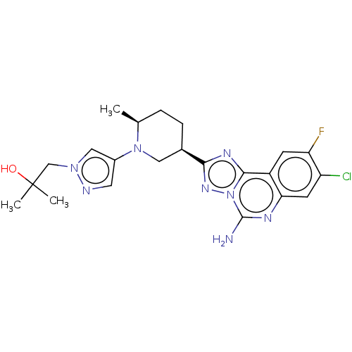Chemical structure of BindingDB Monomer ID 551564