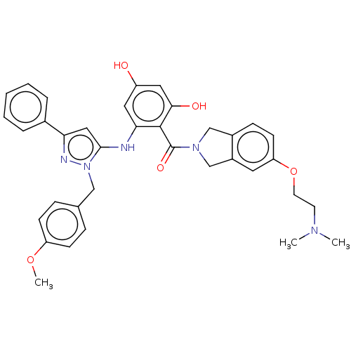 Chemical structure of BindingDB Monomer ID 551745