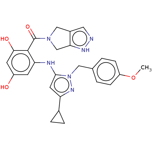 Chemical structure of BindingDB Monomer ID 551761