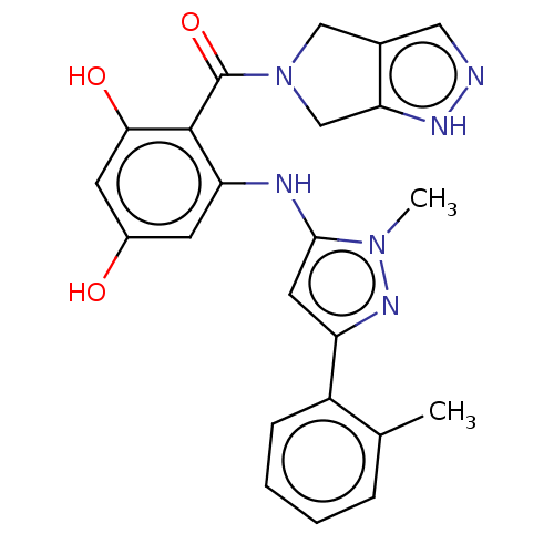 Chemical structure of BindingDB Monomer ID 551818