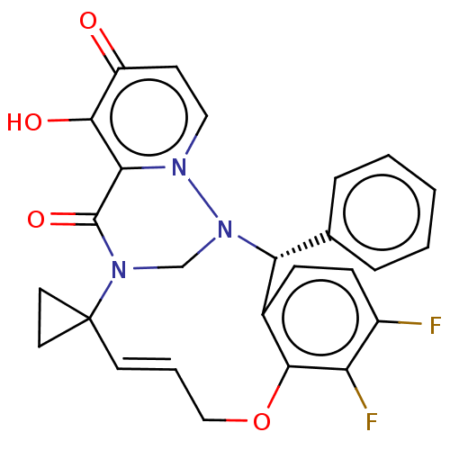 Chemical structure of BindingDB Monomer ID 552261