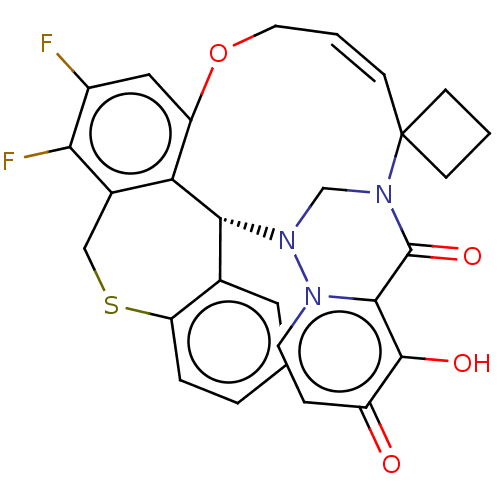 Chemical structure of BindingDB Monomer ID 552396