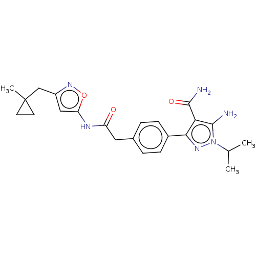 Chemical structure of BindingDB Monomer ID 552553