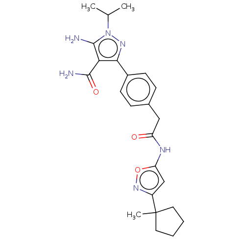 Chemical structure of BindingDB Monomer ID 552555