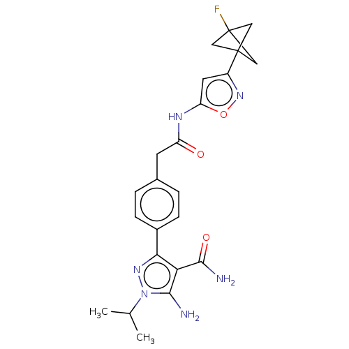 Chemical structure of BindingDB Monomer ID 552556