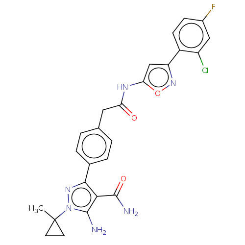 Chemical structure of BindingDB Monomer ID 552565