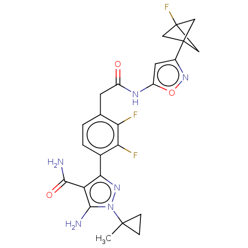 Chemical structure of BindingDB Monomer ID 552566