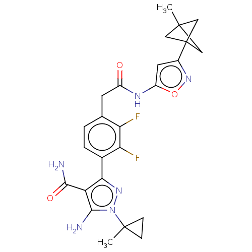 Chemical structure of BindingDB Monomer ID 552567