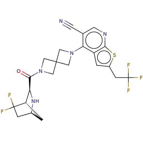 Chemical structure of BindingDB Monomer ID 554136