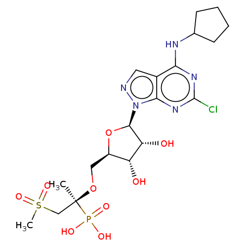 Chemical structure of BindingDB Monomer ID 554206