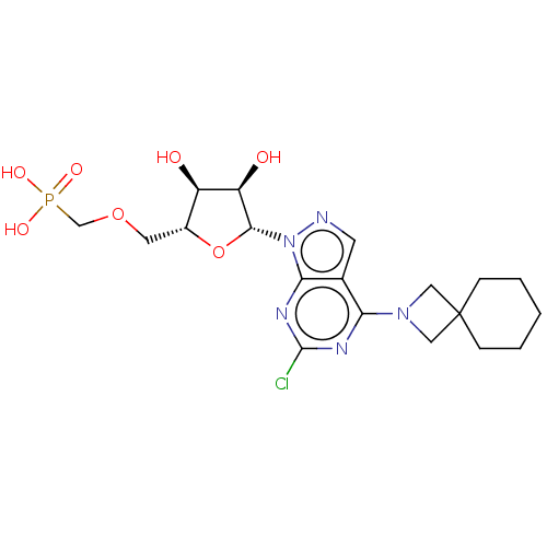 Chemical structure of BindingDB Monomer ID 554452