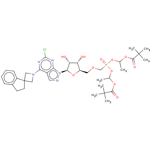 Chemical structure of BindingDB Monomer ID 554474