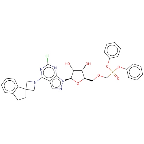 Chemical structure of BindingDB Monomer ID 554476