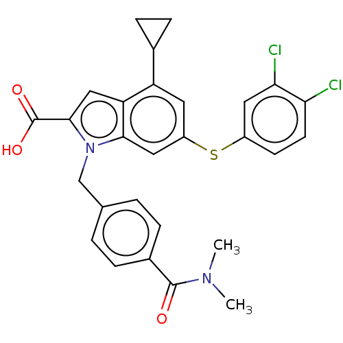 Chemical structure of BindingDB Monomer ID 554556