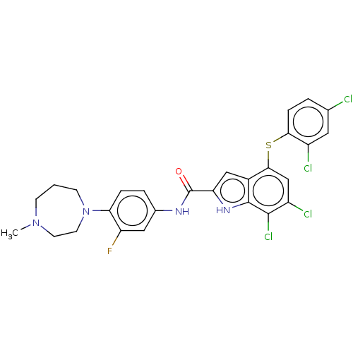 Chemical structure of BindingDB Monomer ID 554579