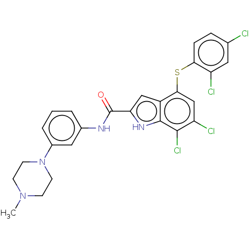 Chemical structure of BindingDB Monomer ID 554580