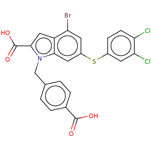 Chemical structure of BindingDB Monomer ID 554589