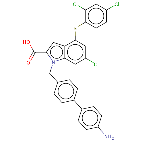 Chemical structure of BindingDB Monomer ID 554625