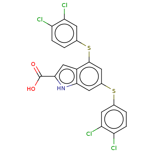 Chemical structure of BindingDB Monomer ID 554635