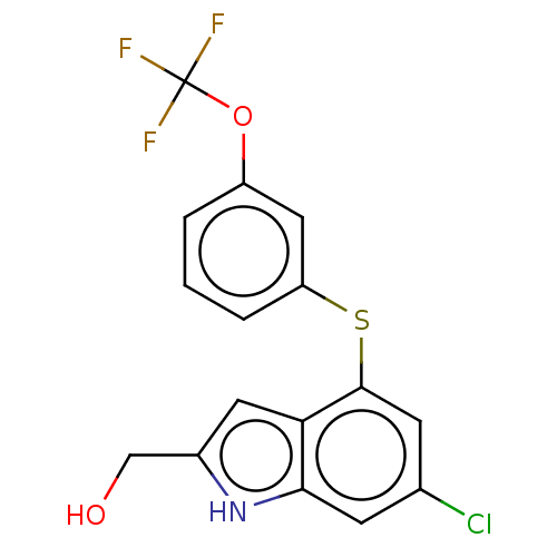 Chemical structure of BindingDB Monomer ID 554672