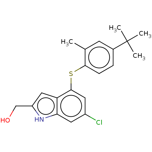 Chemical structure of BindingDB Monomer ID 554674