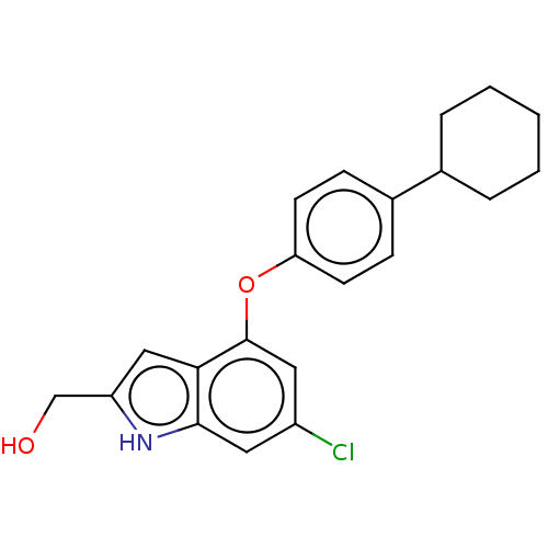 Chemical structure of BindingDB Monomer ID 554677
