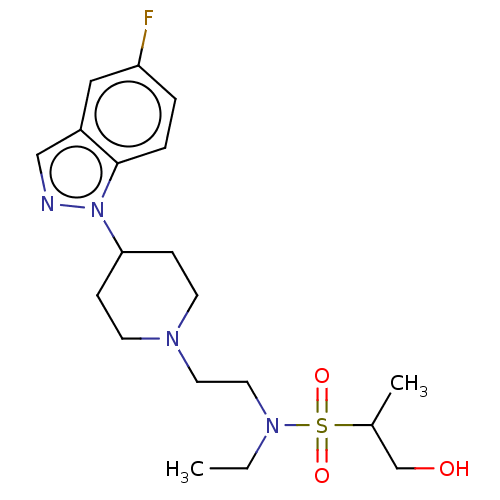 Chemical structure of BindingDB Monomer ID 555088