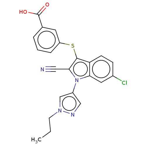 Chemical structure of BindingDB Monomer ID 555276