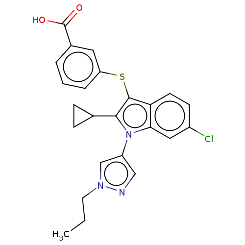 Chemical structure of BindingDB Monomer ID 555277