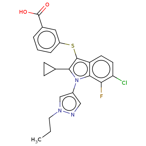 Chemical structure of BindingDB Monomer ID 555279