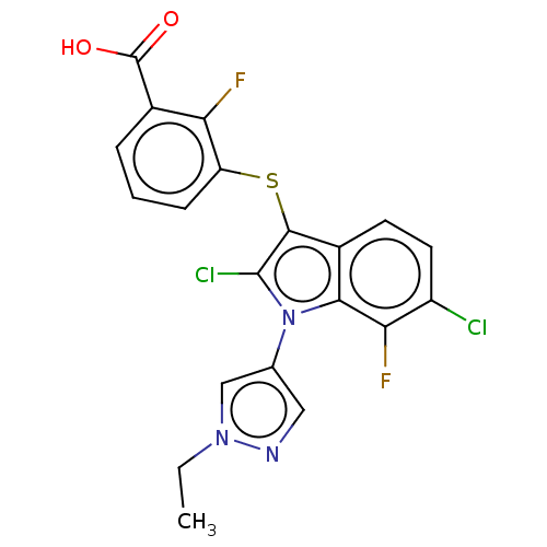 Chemical structure of BindingDB Monomer ID 555282