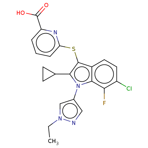 Chemical structure of BindingDB Monomer ID 555285