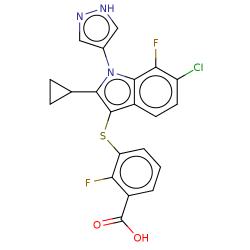 Chemical structure of BindingDB Monomer ID 555286