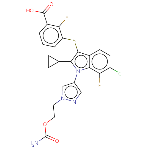 Chemical structure of BindingDB Monomer ID 555288