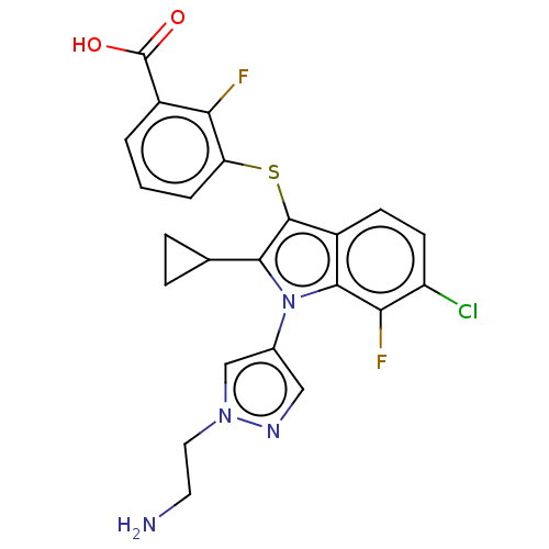 Chemical structure of BindingDB Monomer ID 555289