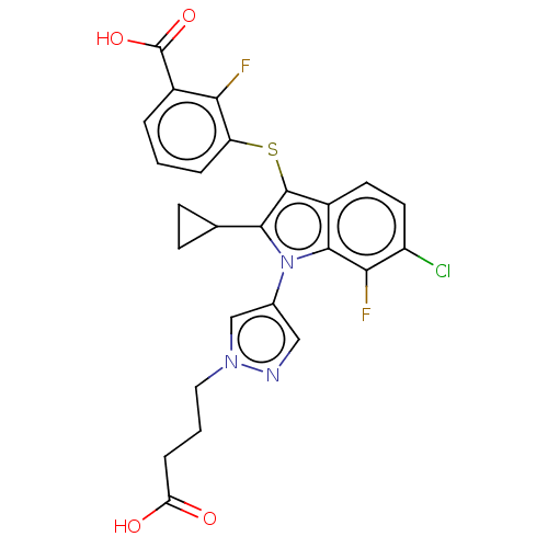 Chemical structure of BindingDB Monomer ID 555291
