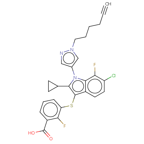 Chemical structure of BindingDB Monomer ID 555296