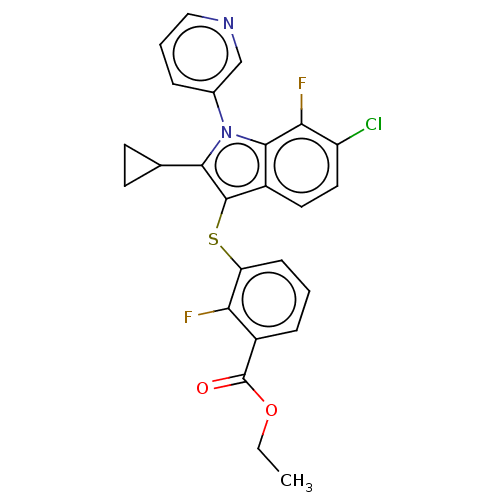 Chemical structure of BindingDB Monomer ID 555301