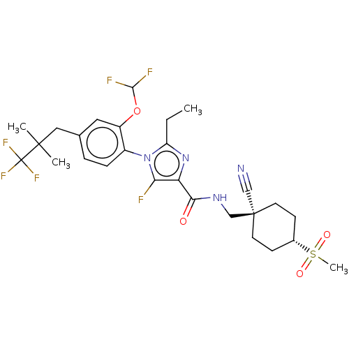 Chemical structure of BindingDB Monomer ID 555610
